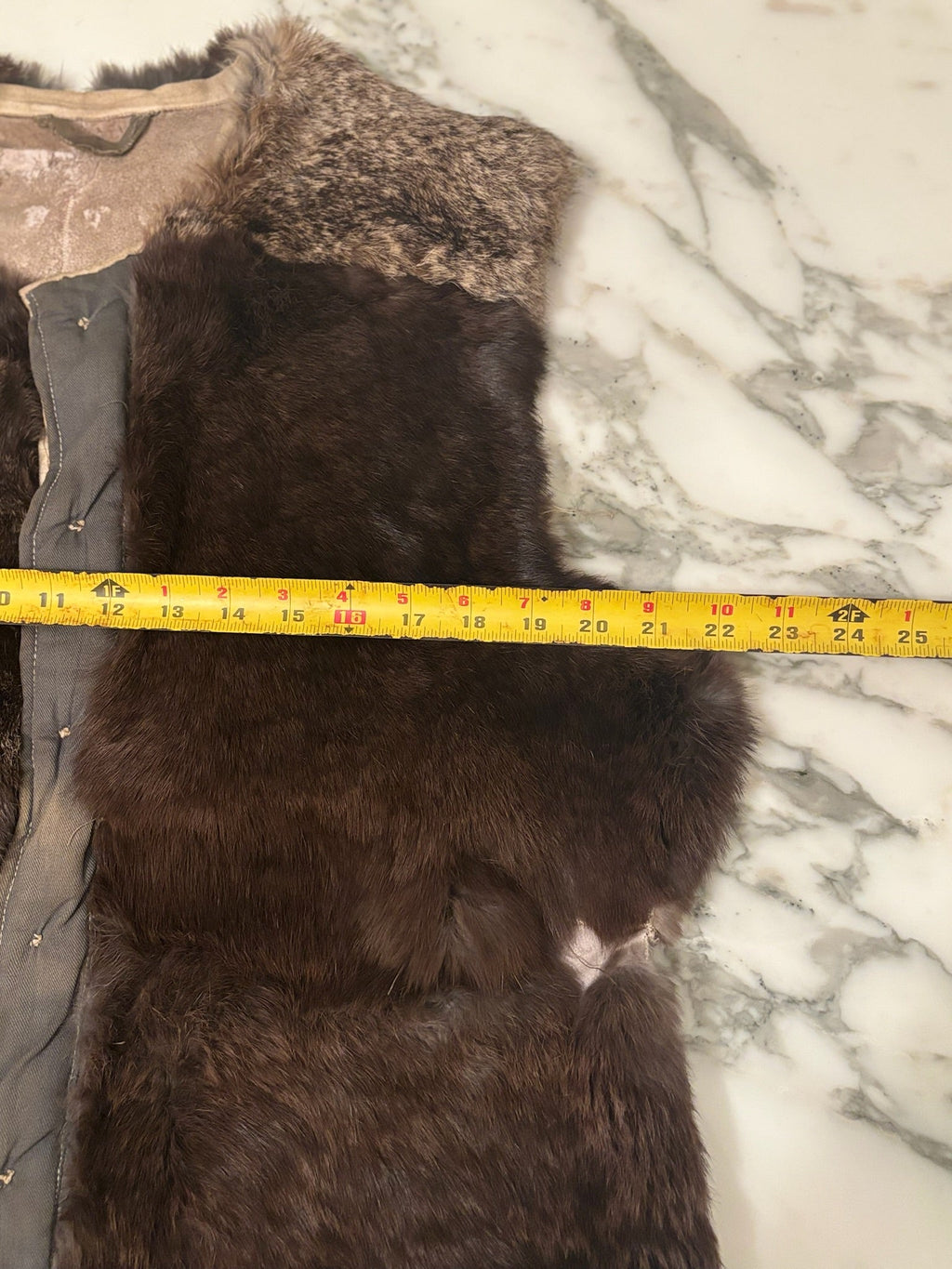 1940s European Reversible Fur Vest