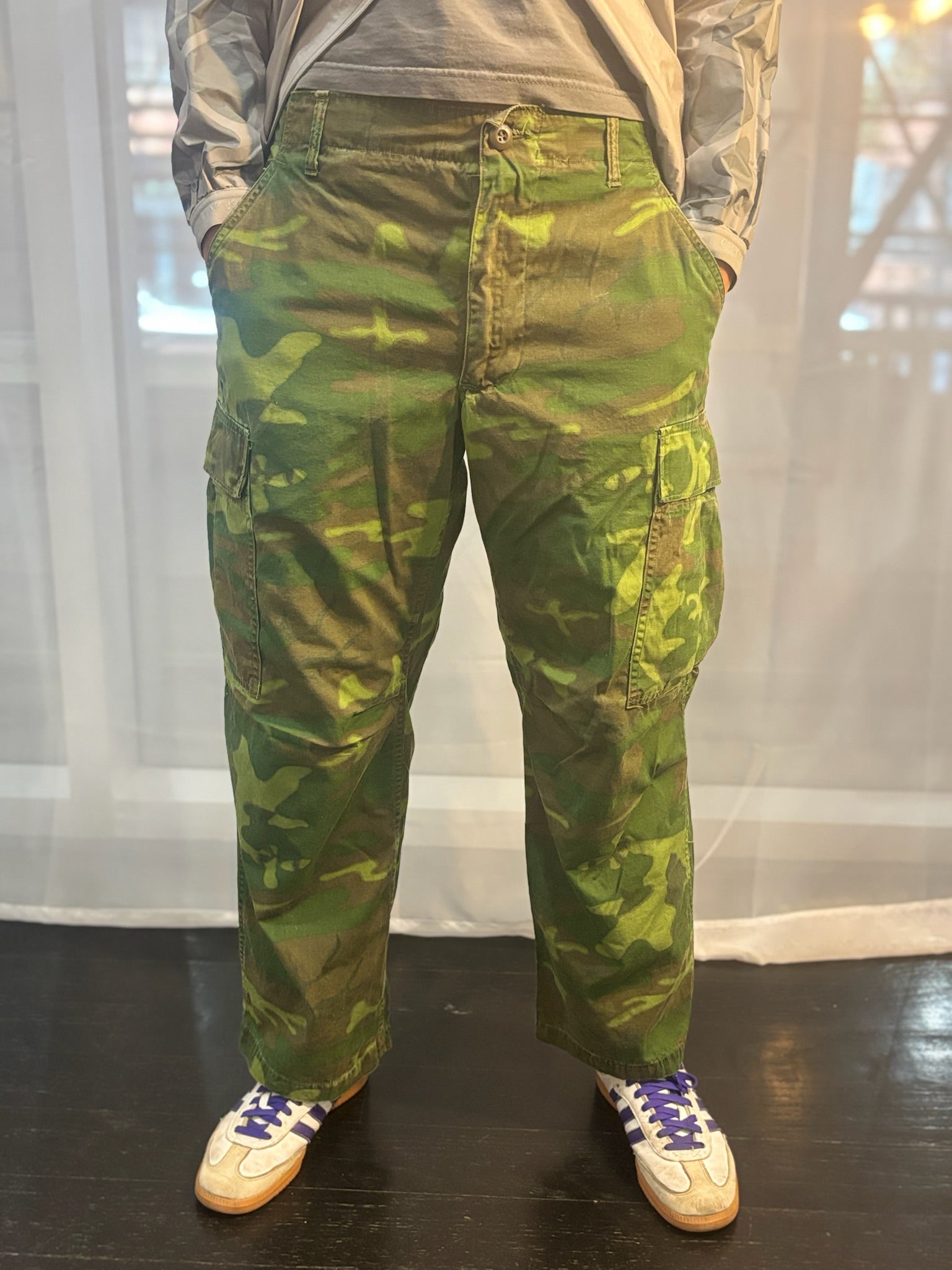 Rare 1960s Non-Ripstop ERDL Camo Jungle Pants