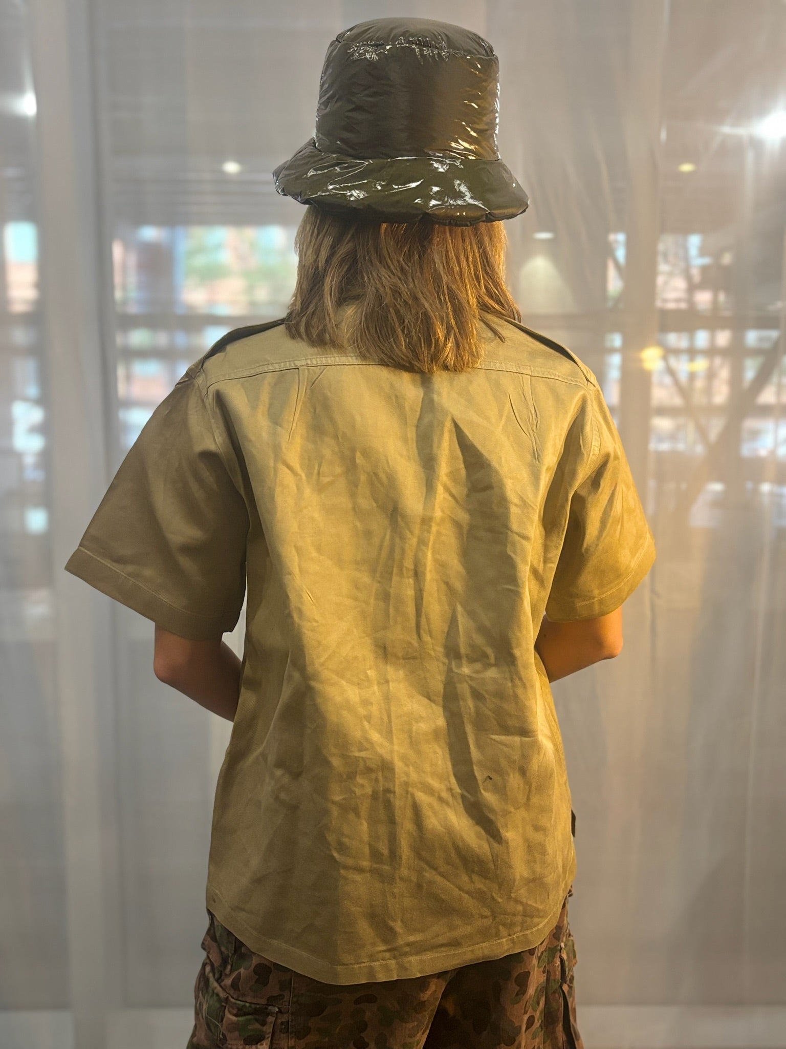 1960s American Tropical Short Sleeve Officer Shirt