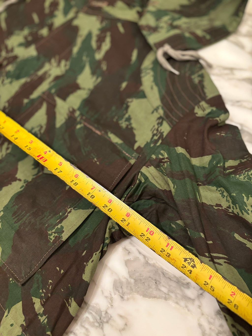 1980s Portuguese Brushstroke Camo Field Jacket