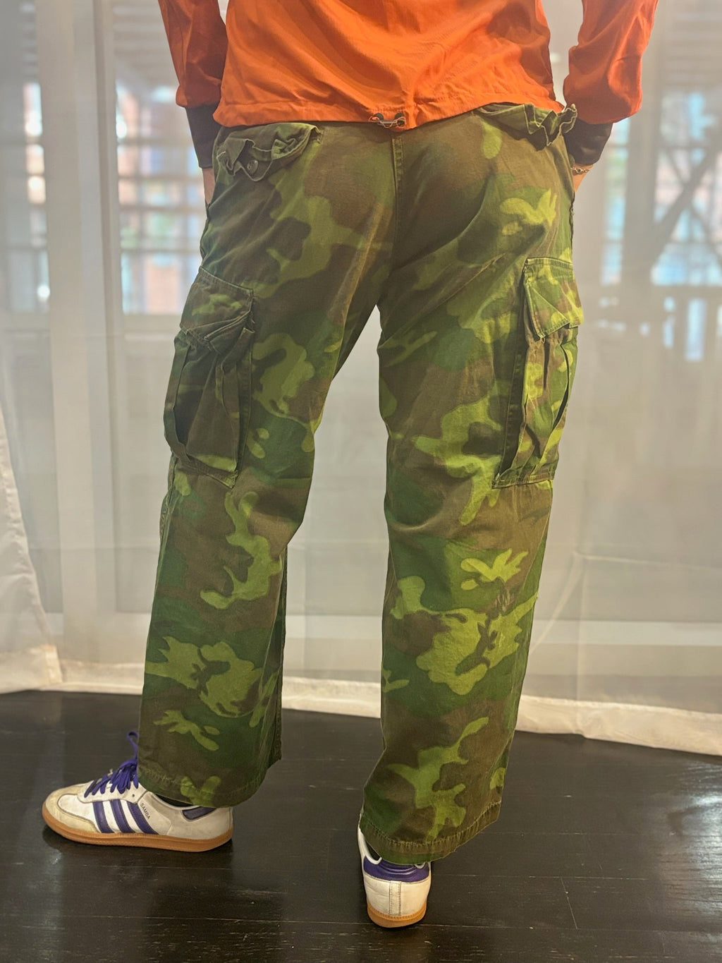 Rare 1960s Non-Ripstop ERDL Camo Jungle Pants