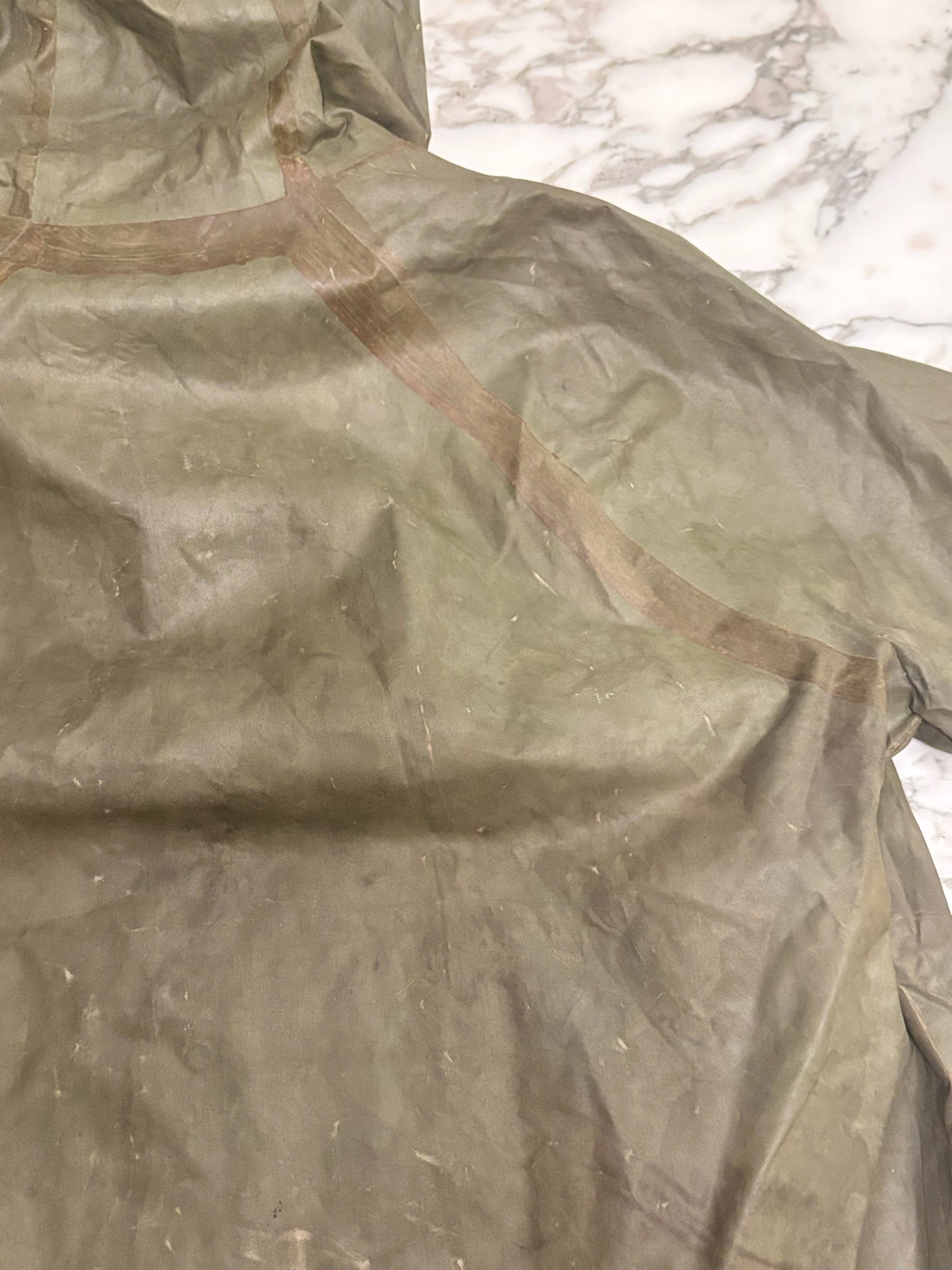 1960s American Rubberized Rain Jacket