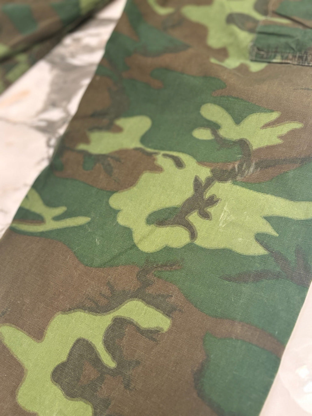 Rare 1960s Non-Ripstop ERDL Camo Jungle Pants