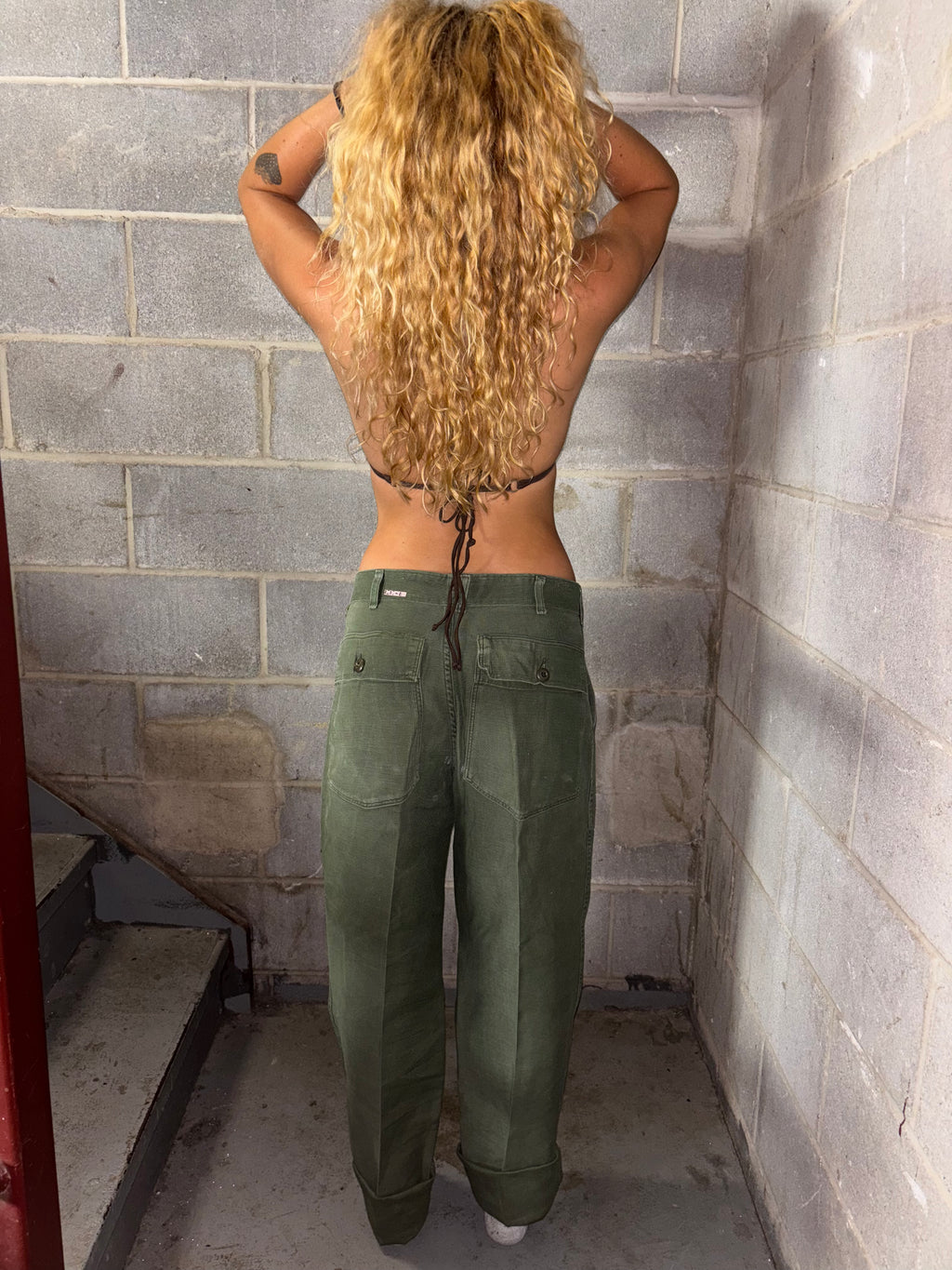 1970s US Army OG107 Pants