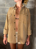 Tan Lighteweight Utility Shirt